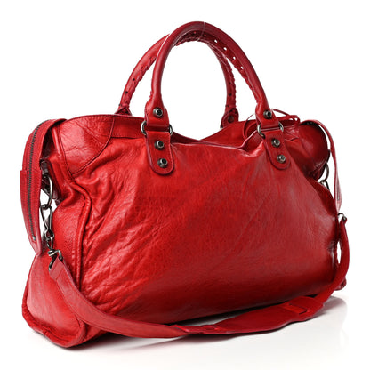 Balenciaga Chevre Classic Hardware City True Red 2 of 4