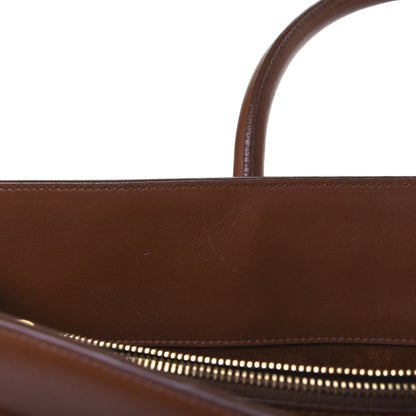 Saint Laurent Calfskin Large Sac De Jour Carryall Cognac 14 of 28