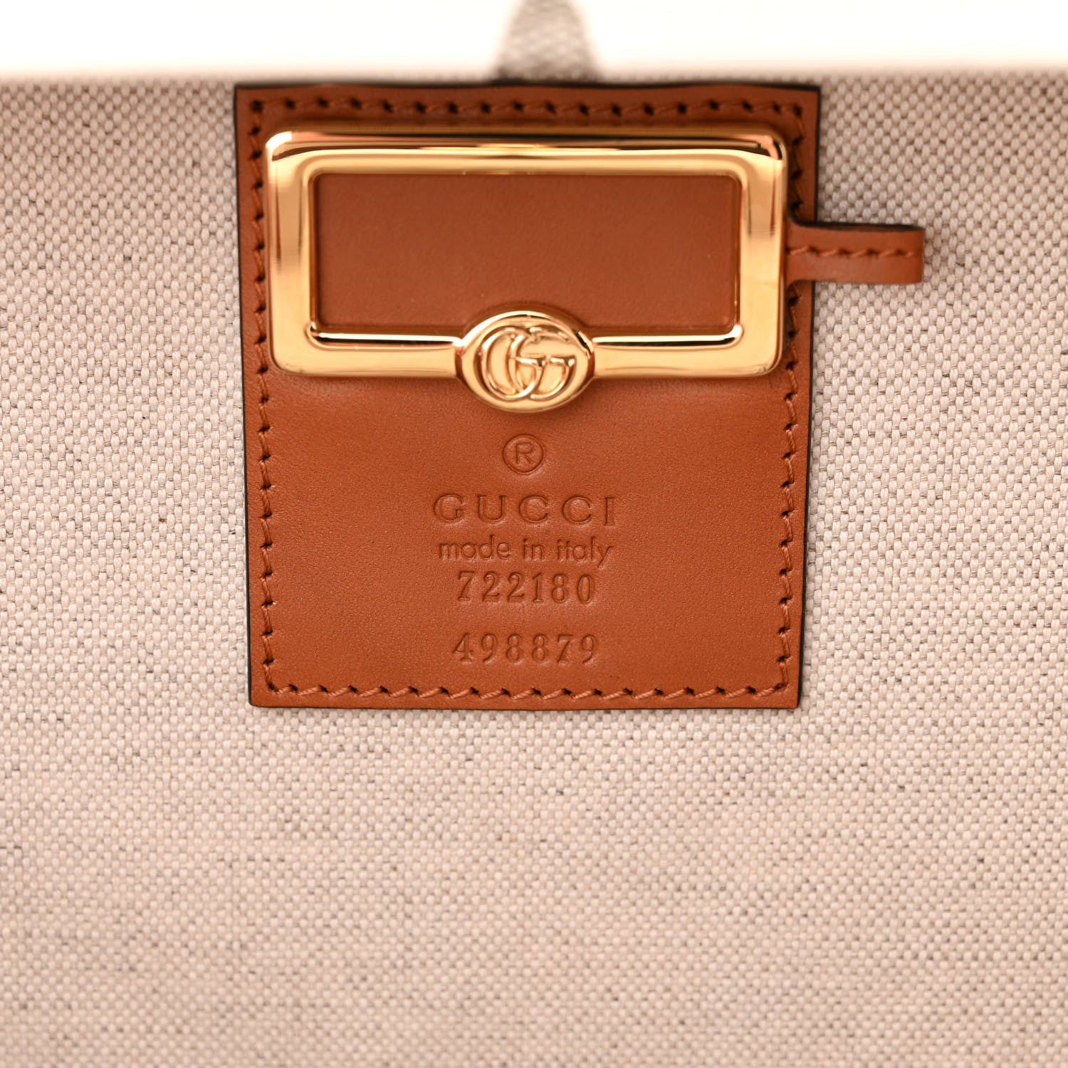 Gucci GG Supreme Monogram Boarded Dyana Calfskin Rhombus Print Savoy Top Handle Beauty Case Beige Ebony Mystic White Hazel Brown 6 of 11