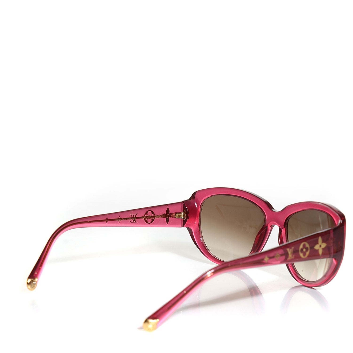 Louis Vuitton Obsession Cat Eye Sunglasses Z0626W Glitter Fuchsia 2 of 4