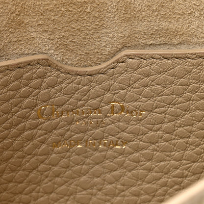 Christian Dior Grained Calfskin Medium Bobby Flap Beige 5 of 13