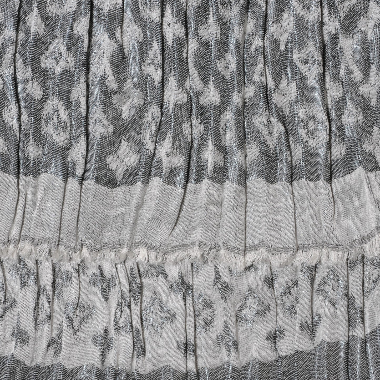 Monogram Ikat Stole
