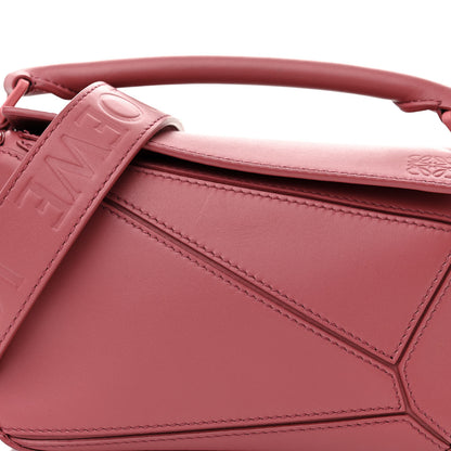 Loewe Calfskin Mini Puzzle Bag Plumrose 7 of 12