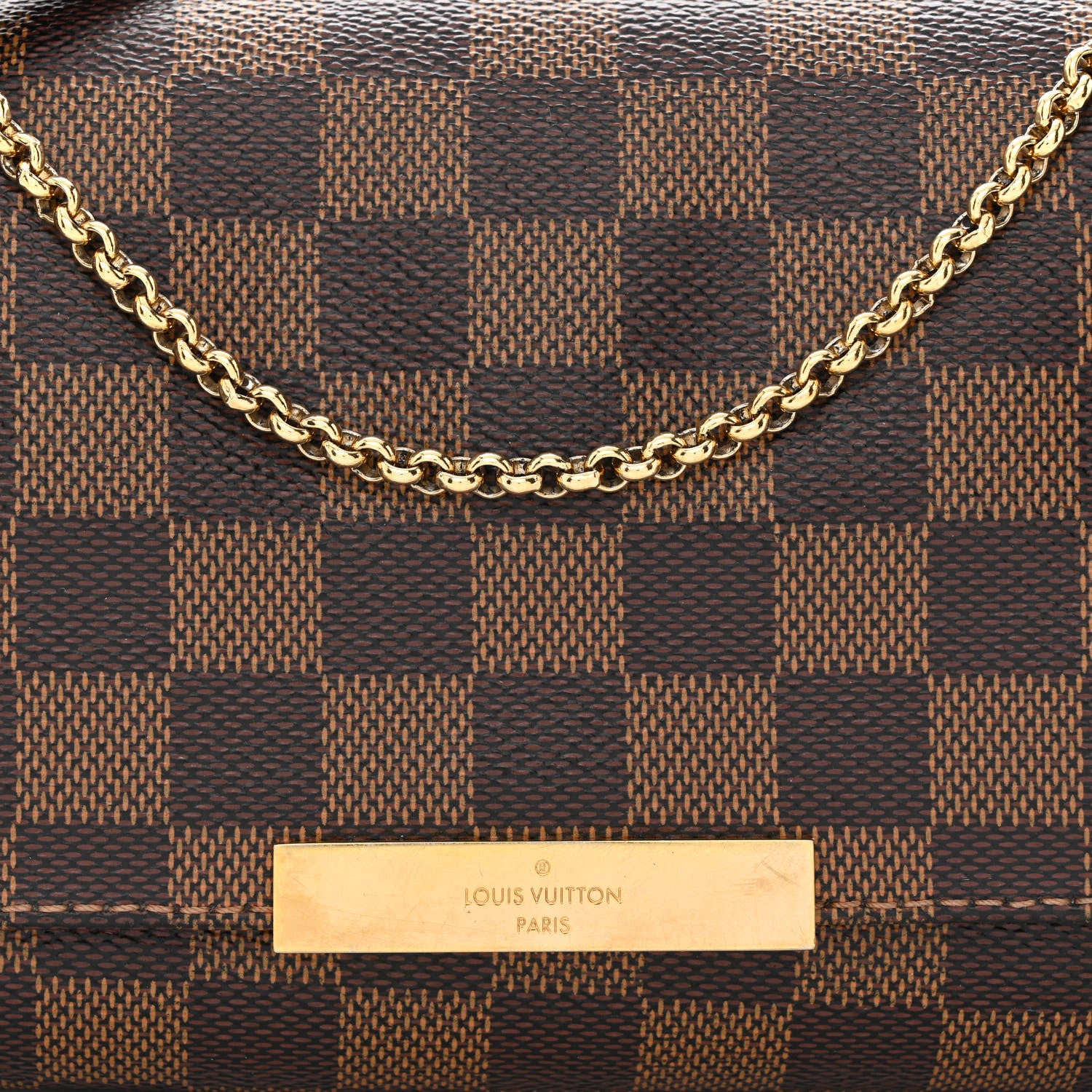 Louis Vuitton Damier Ebene Favorite PM 8 of 13