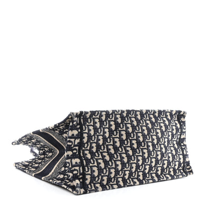 Christian Dior Oblique Medium Book Tote Blue Multicolor 4 of 14