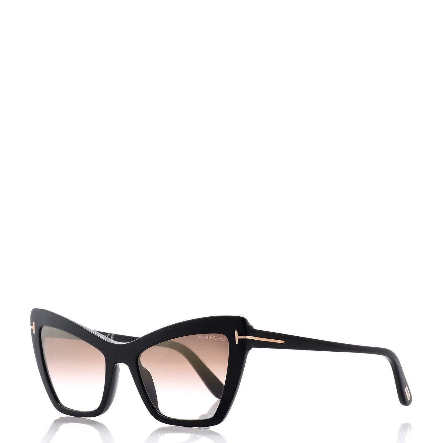 Valesca Cat Eye Sunglasses TF555 Black