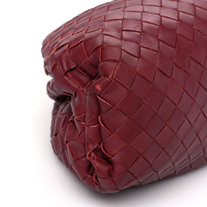 Bottega Veneta Nappa Maxi Intrecciato The Pouch Oversized Clutch Bordeaux 7 of 8