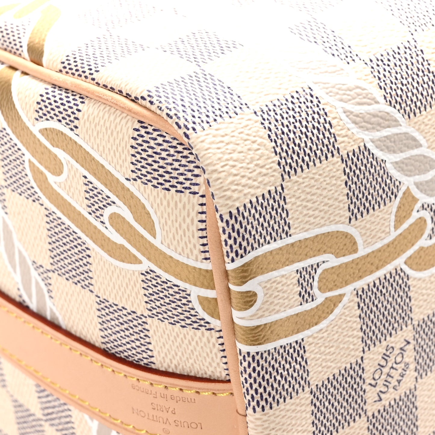 Damier Azur Nautical Speedy Bandouliere 25