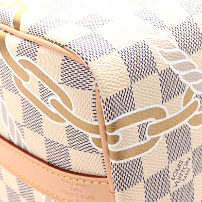 Louis Vuitton Damier Azur Nautical Speedy Bandouliere 25 9 of 12
