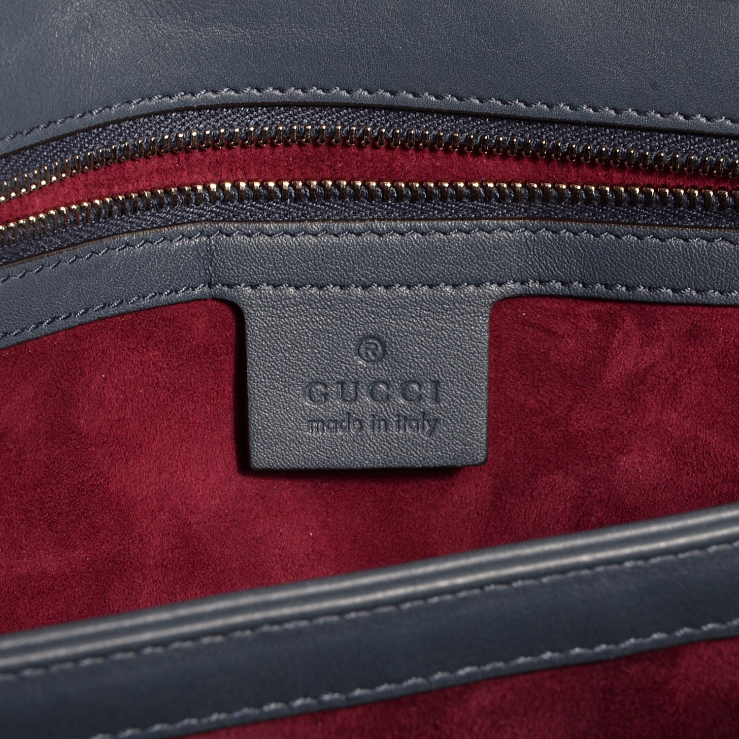 Gucci Regent Calfskin Medium Lady Lock Satchel Caspian 6 of 8