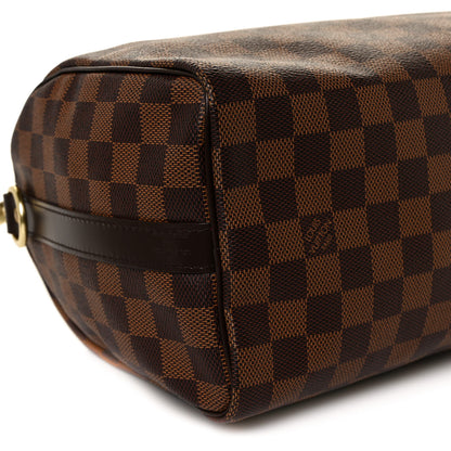 Louis Vuitton Damier Ebene Speedy Bandouliere 25 11 of 13