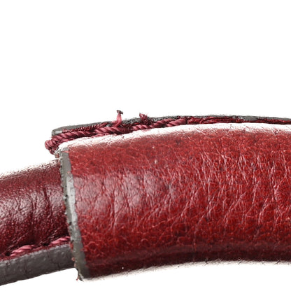 Chloe Calfskin Medium Paddington Satchel Dark Red 12 of 14