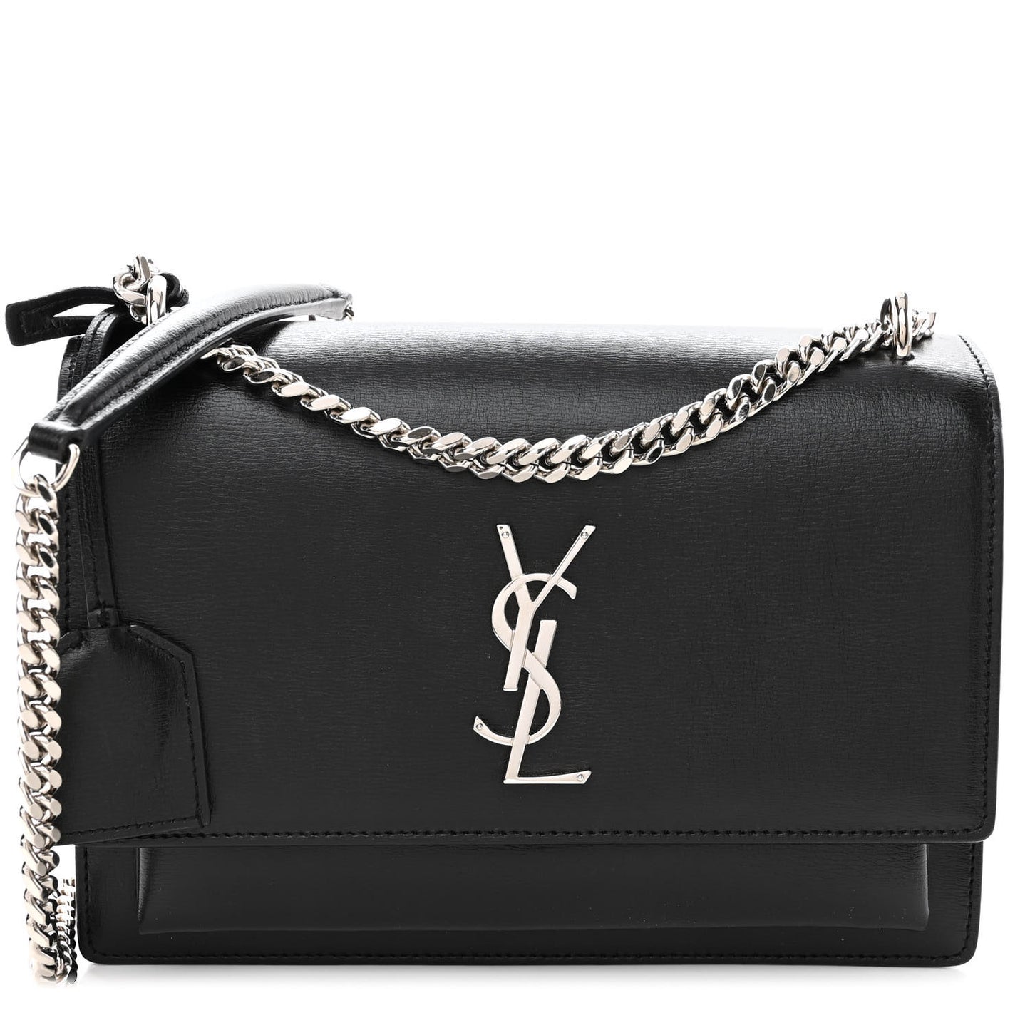 Calfskin Medium Monogram Sunset Black