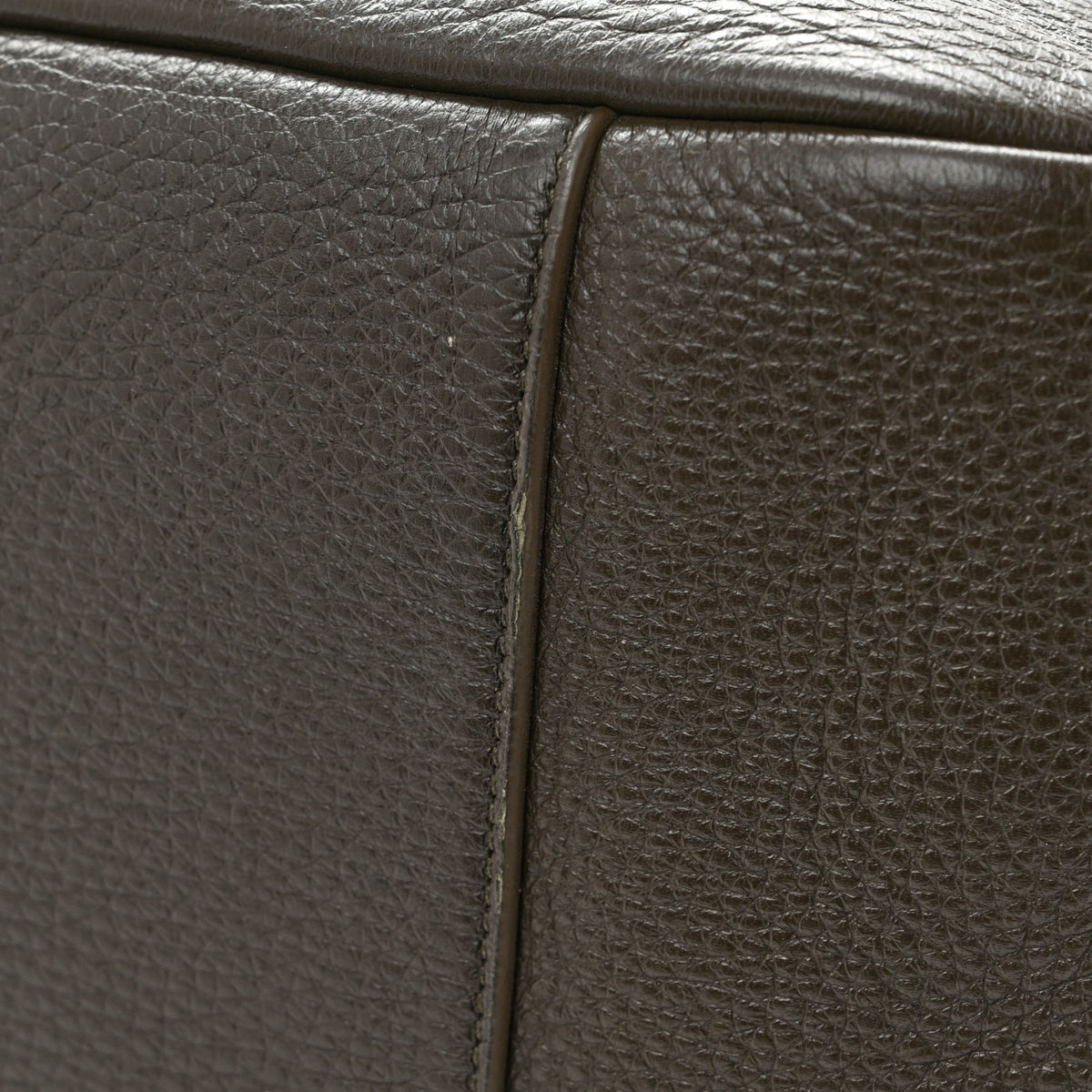 Grained Deerskin Bea Tote Light Musk