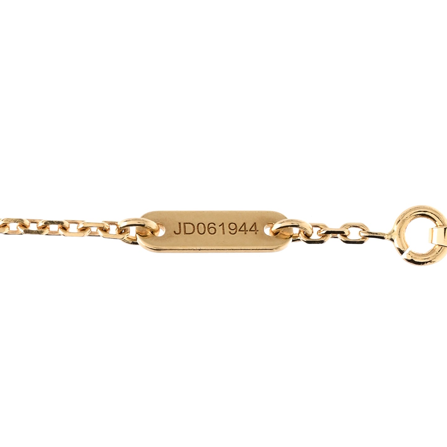 18K Yellow Gold Mother of Pearl Sweet Alhambra Butterfly Bracelet