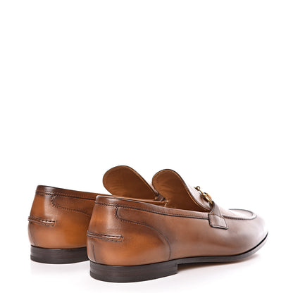 Gucci Betis Glamour Calfskin Horsebit Mens Jordaan Loafers 9 Cuir 4 of 14