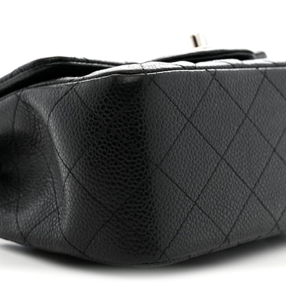 Chanel Caviar Quilted Mini Square Flap Black 9 of 11