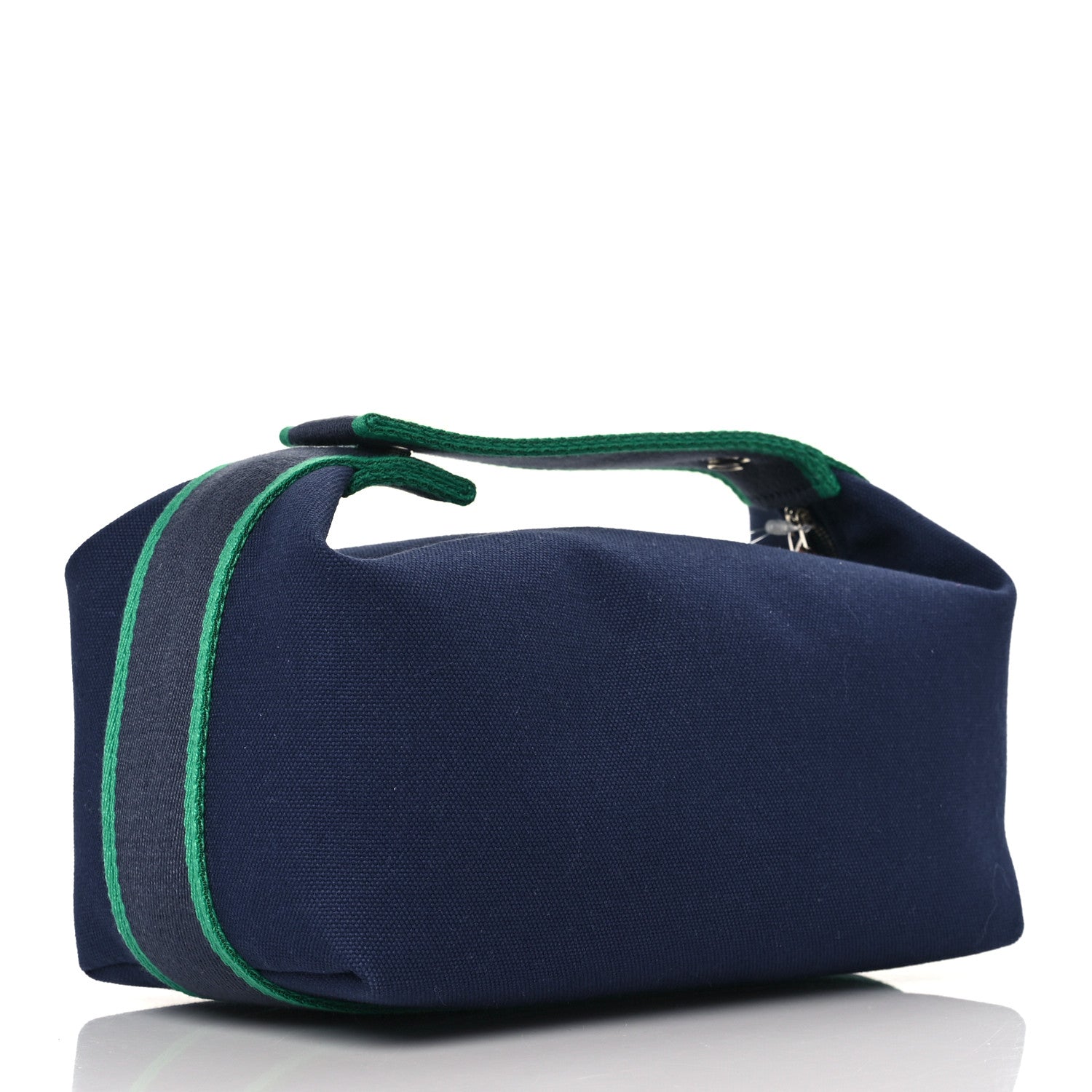 Hermes Canvas Small Bride-A-Brac Pouch Marine 3 of 9