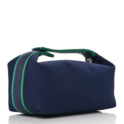 Hermes Canvas Small Bride-A-Brac Pouch Marine 3 of 9