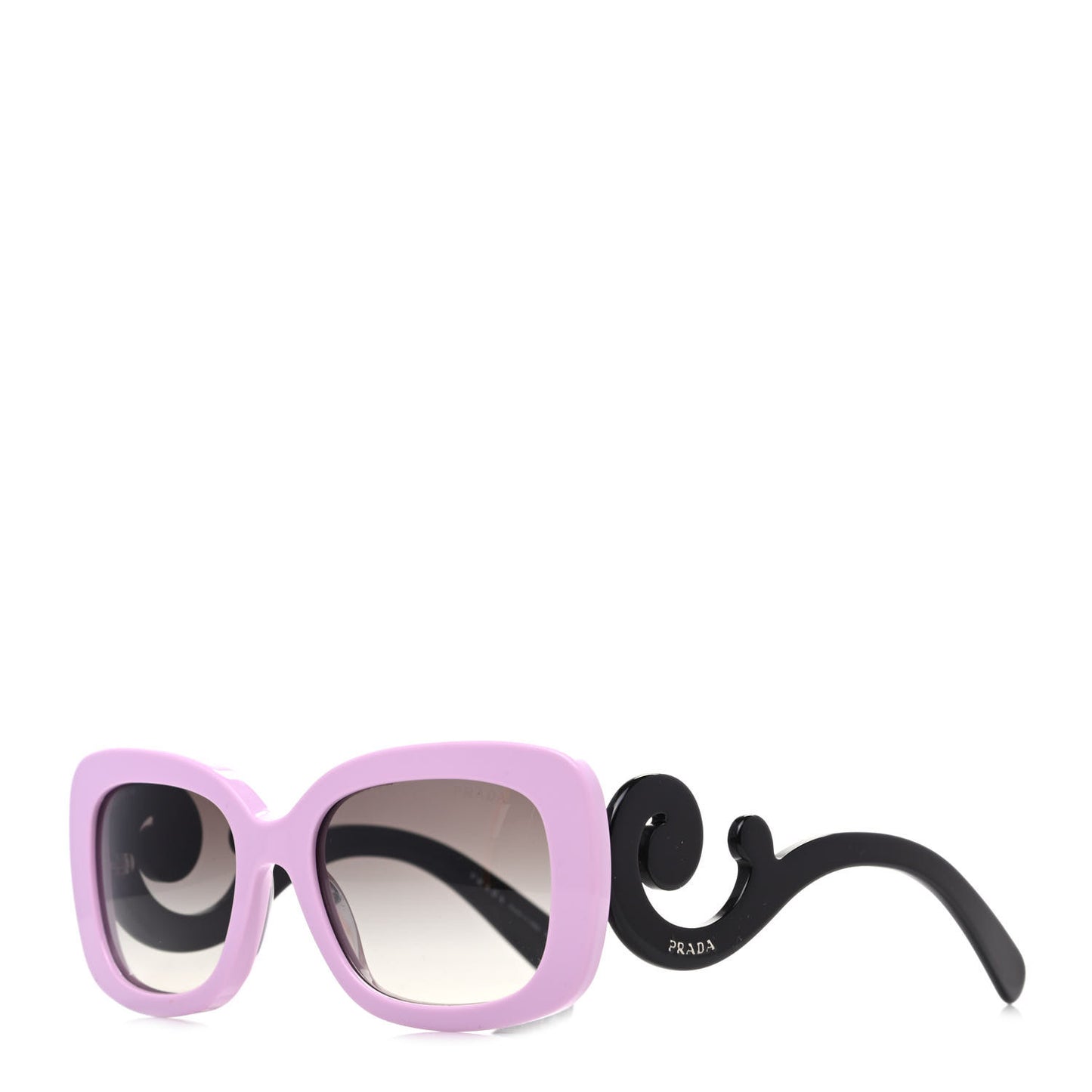 Acetate Baroque Sunglasses SPR 27O Purple Black