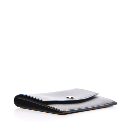 Hermes Box Envelope Card Holder Black 4 of 9