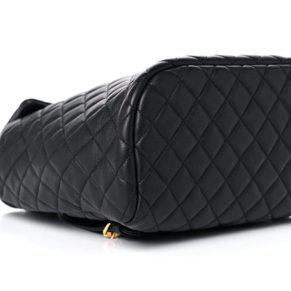 Chanel Lambskin Quilted Large Urban Spirit Backpack Black 8 of 10
