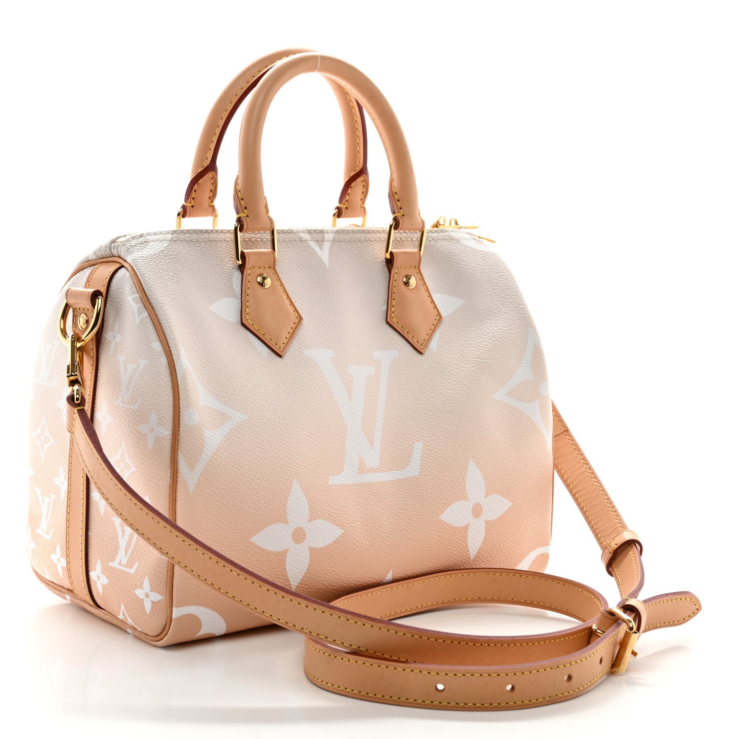 Monogram Giant By The Pool Speedy Bandouliere 25 Brume