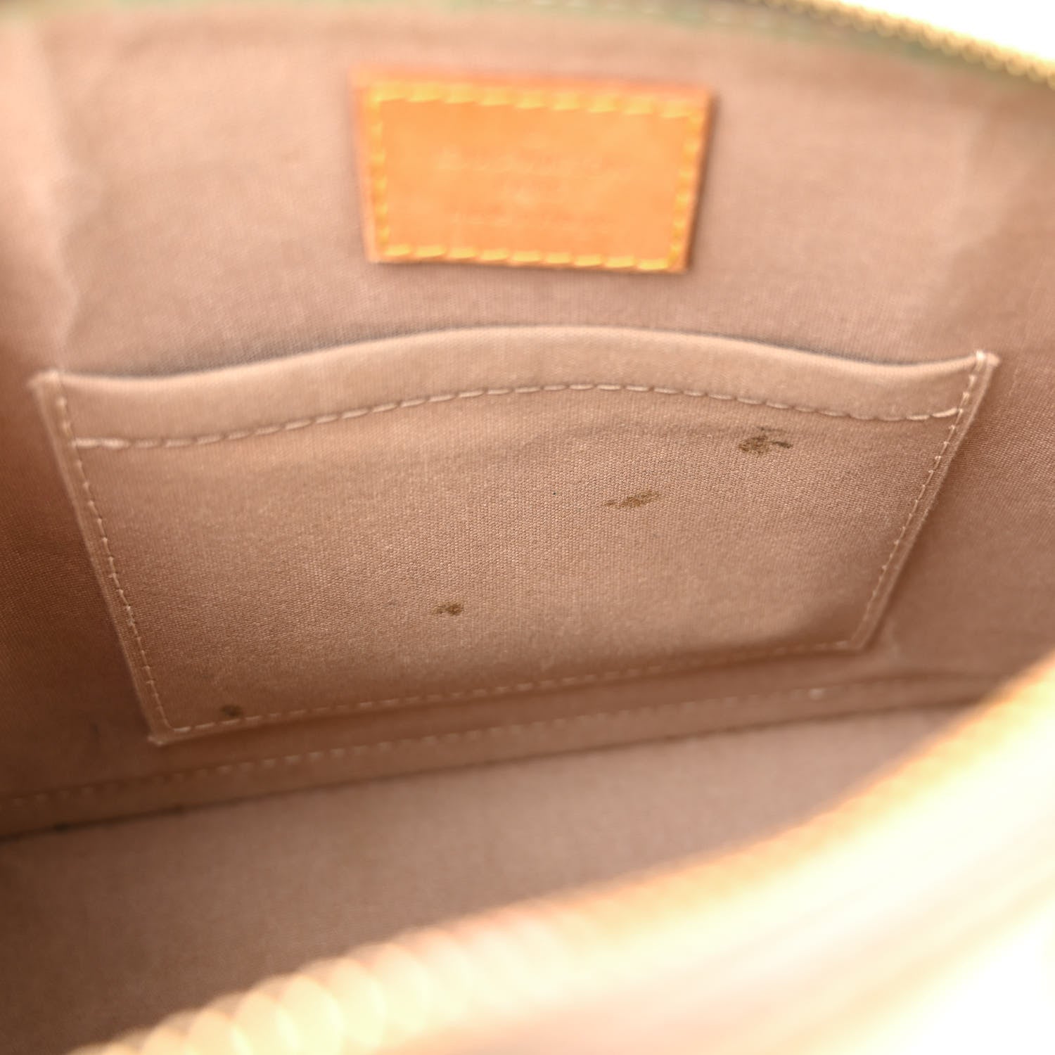 Louis Vuitton Vernis Alma BB Galet 12 of 13