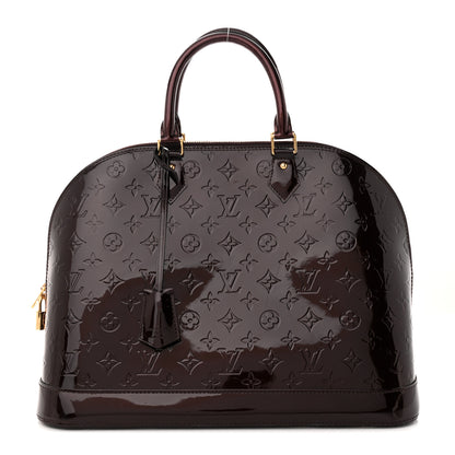 Louis Vuitton Vernis Alma GM Amarante 1 of 16