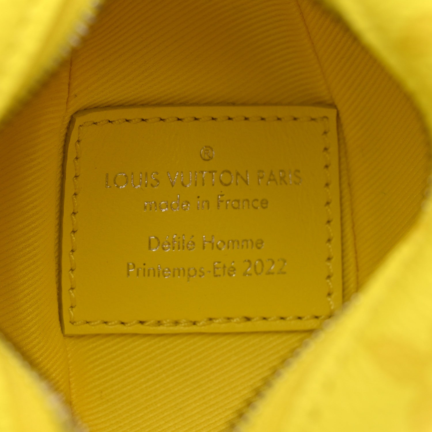 Louis Vuitton Monogram Lemon Pouch Yellow 4 of 7