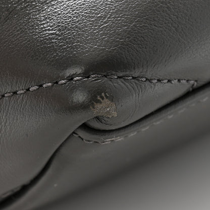 Saint Laurent Calfskin Y Quilted Monogram Small Loulou Chain Satchel Earth 13 of 13