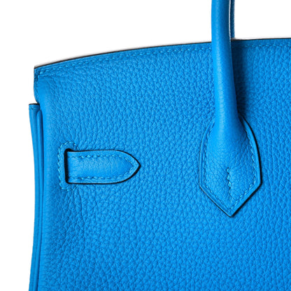 Hermes Togo Birkin 25 Bleu Zanzibar 11 of 37