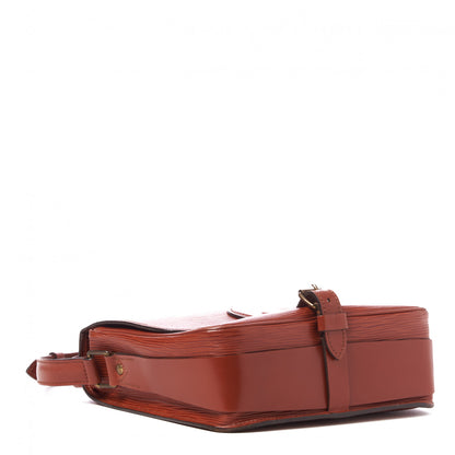 Louis Vuitton Epi Cartouchiere MM Kenyan Fawn 3 of 10