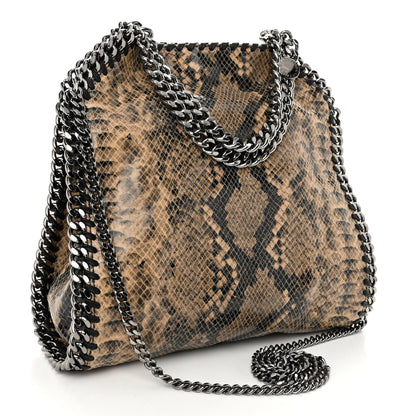 Stella McCartney Eco Python Mini Falabella Tote Nude 3 of 9