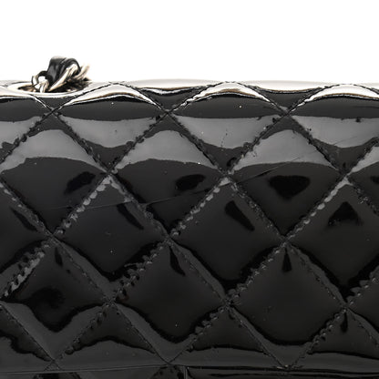 Chanel Patent Calfskin Quilted Mini Rectangular Flap Black 11 of 11