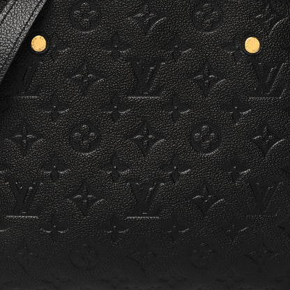 Louis Vuitton Empreinte Montaigne MM Black 10 of 12