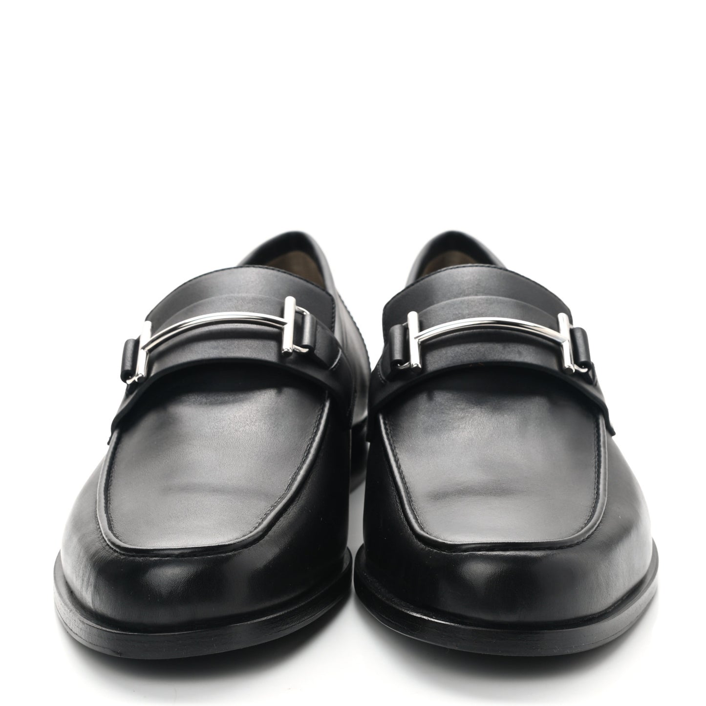 Calfskin Mens Sydney Loafer 41 Black