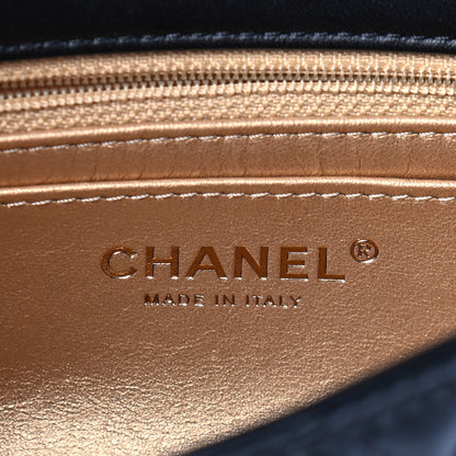 Chanel Lambskin Quilted Mini Rectangular Pearl Crush Flap Black 6 of 9