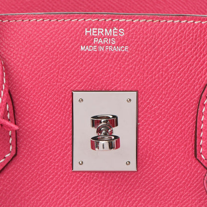 Hermes Epsom Birkin 35 Rose Tyrien 23 of 35