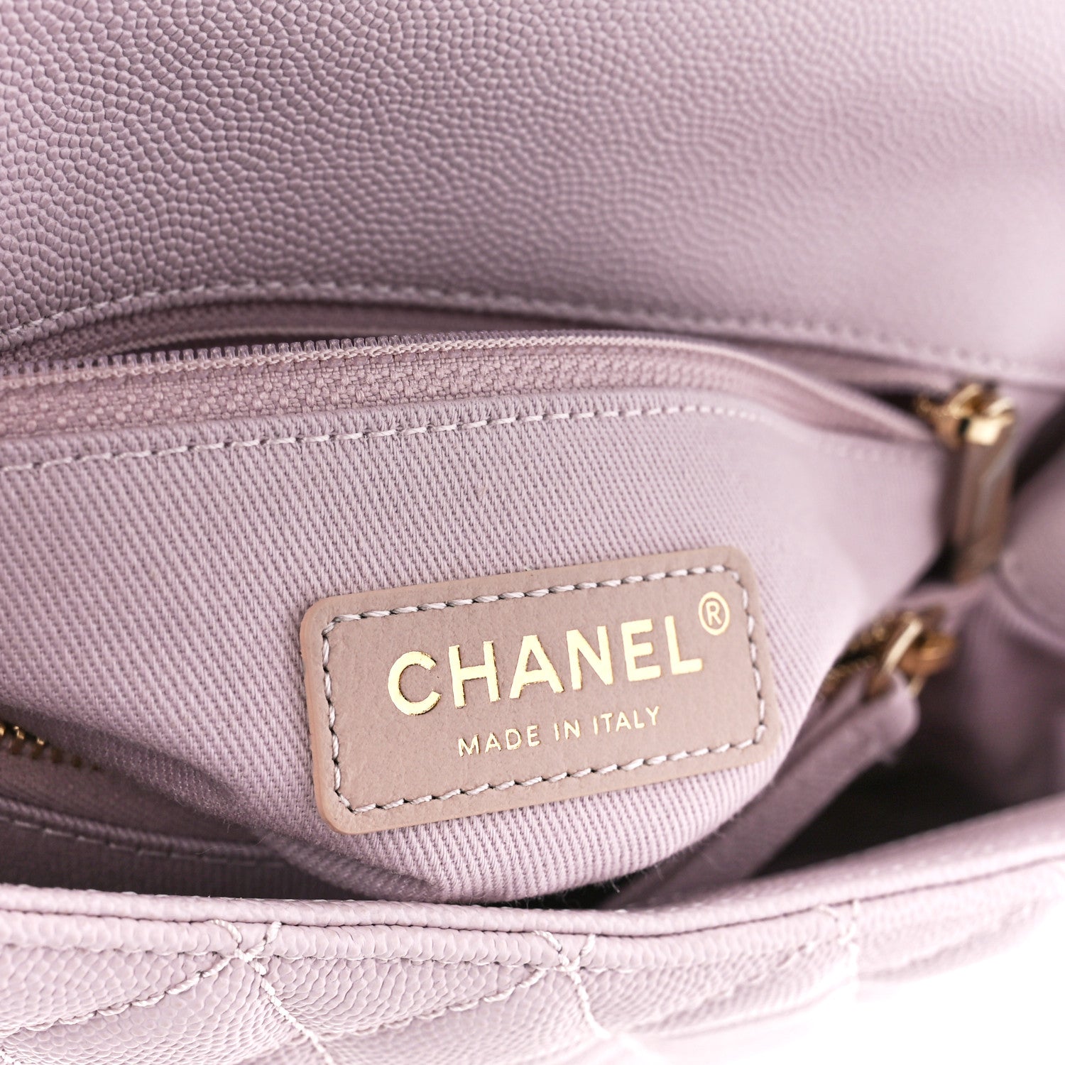 Chanel Caviar Quilted Small Coco Handle Flap Light Pink 7 of 11