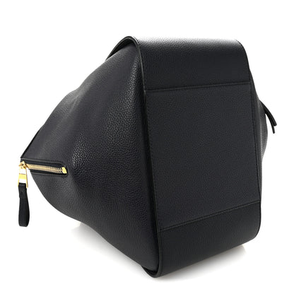 Loewe Calfskin Small Hammock Shoulder Bag Midnight Blue Black 4 of 10