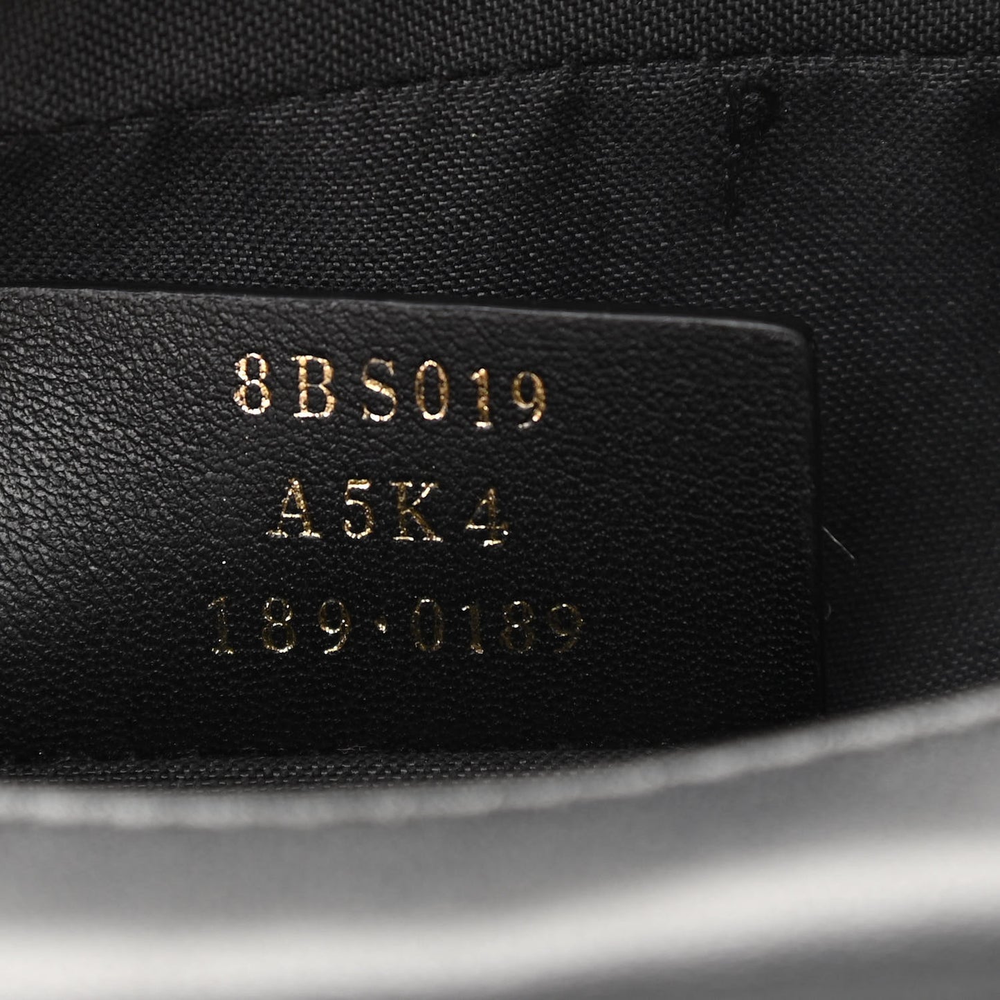 Glazed Fabric Vitello Century FF 1974 Stamp Patch Mini Camera Case Mogano Panna Black