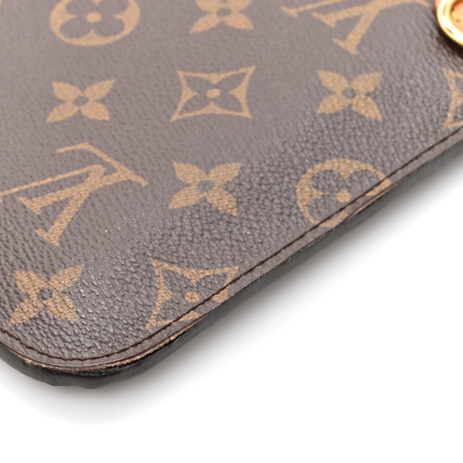 Louis Vuitton Monogram Neverfull MM GM Pochette Pivoine 11 of 11
