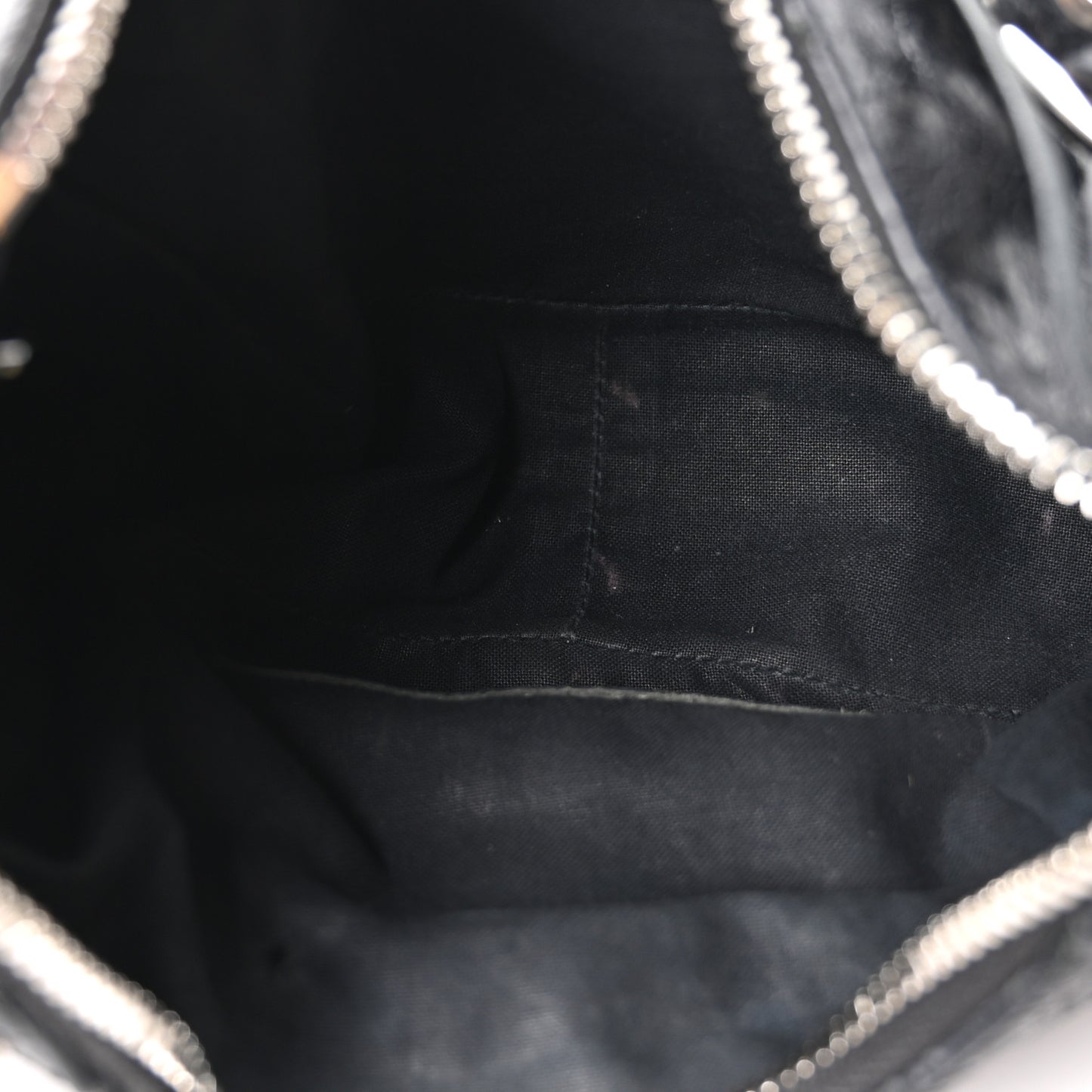 Agneau Arena Le Cagole Shoulder Bag XS Black