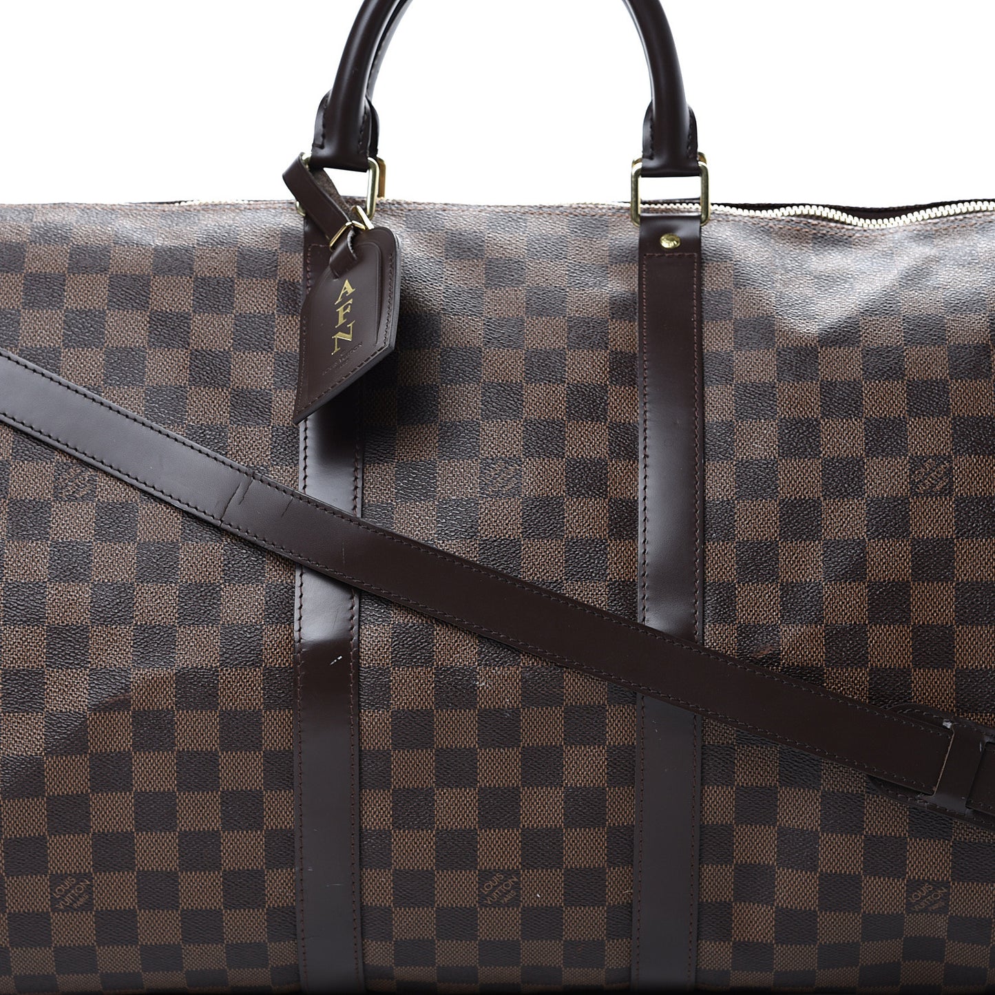Damier Ebene Keepall Bandouliere 55