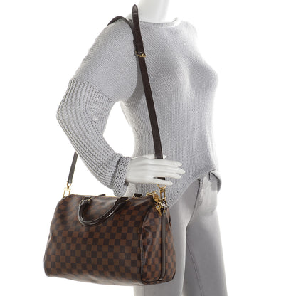 Louis Vuitton Damier Ebene Speedy Bandouliere 30 2 of 7