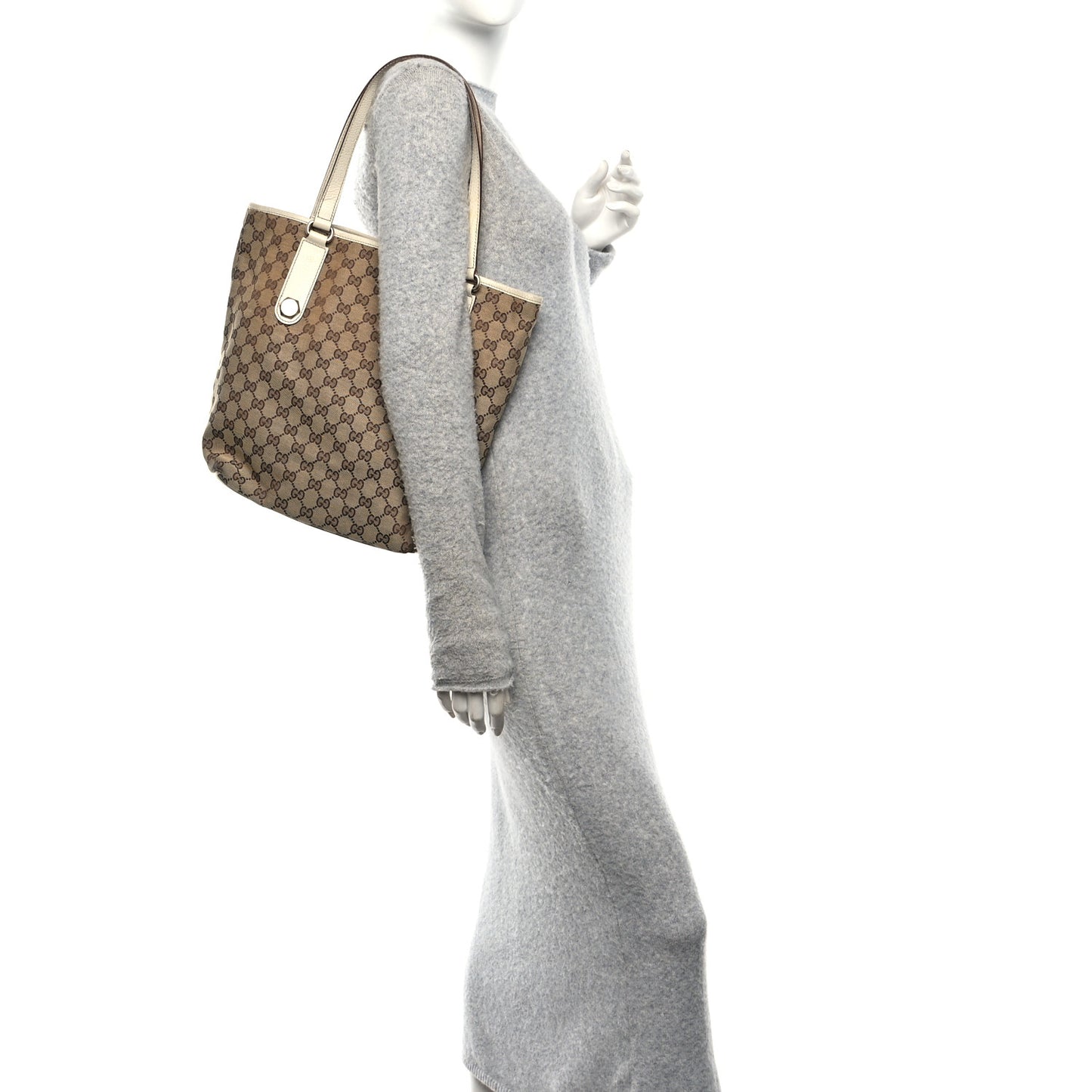 Monogram Charmy Tote Off White