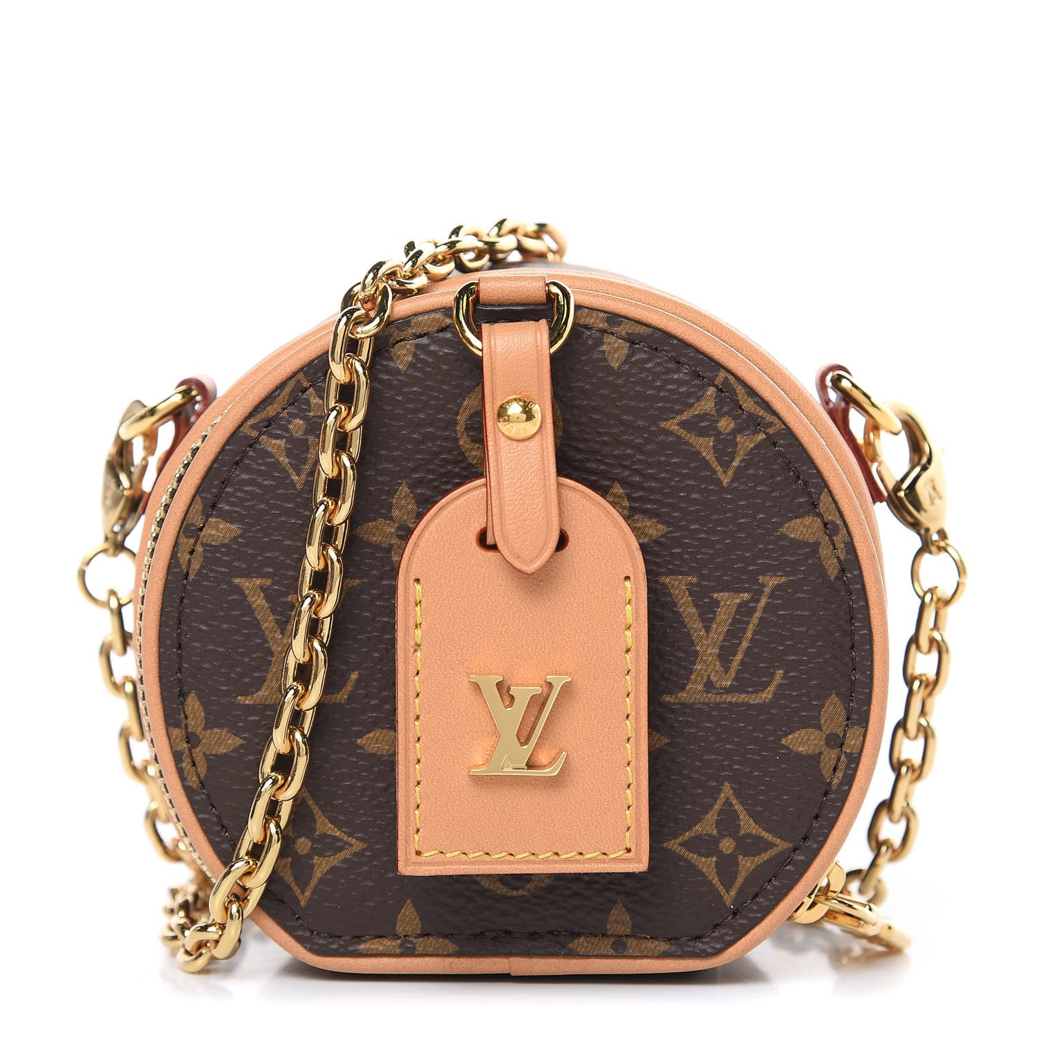 Louis Vuitton Monogram Boite Chapeau Necklace 1 of 8