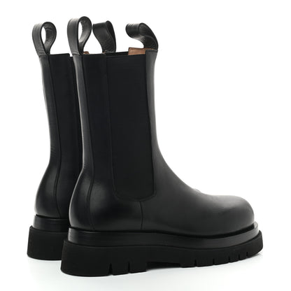 Bottega Veneta Calfskin The Lug Chelsea 55mm Boots 40 Black 4 of 7