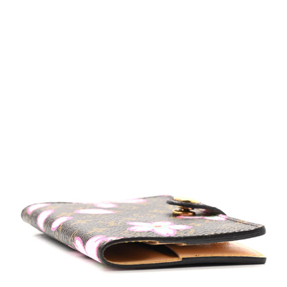 Louis Vuitton Monogram Cherry Blossom Carnet de Bal Mini Agenda Cover Brown 4 of 6